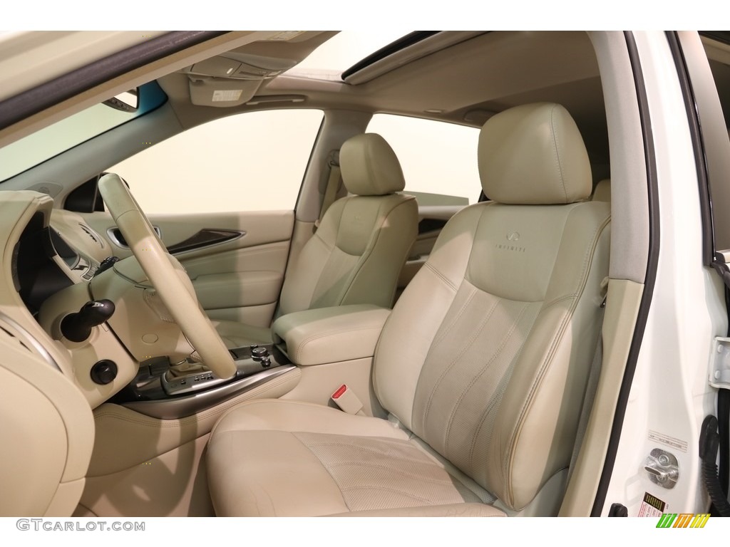 2013 JX 35 AWD - Moonlight White / Wheat photo #5
