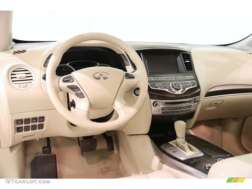2013 JX 35 AWD - Moonlight White / Wheat photo #6