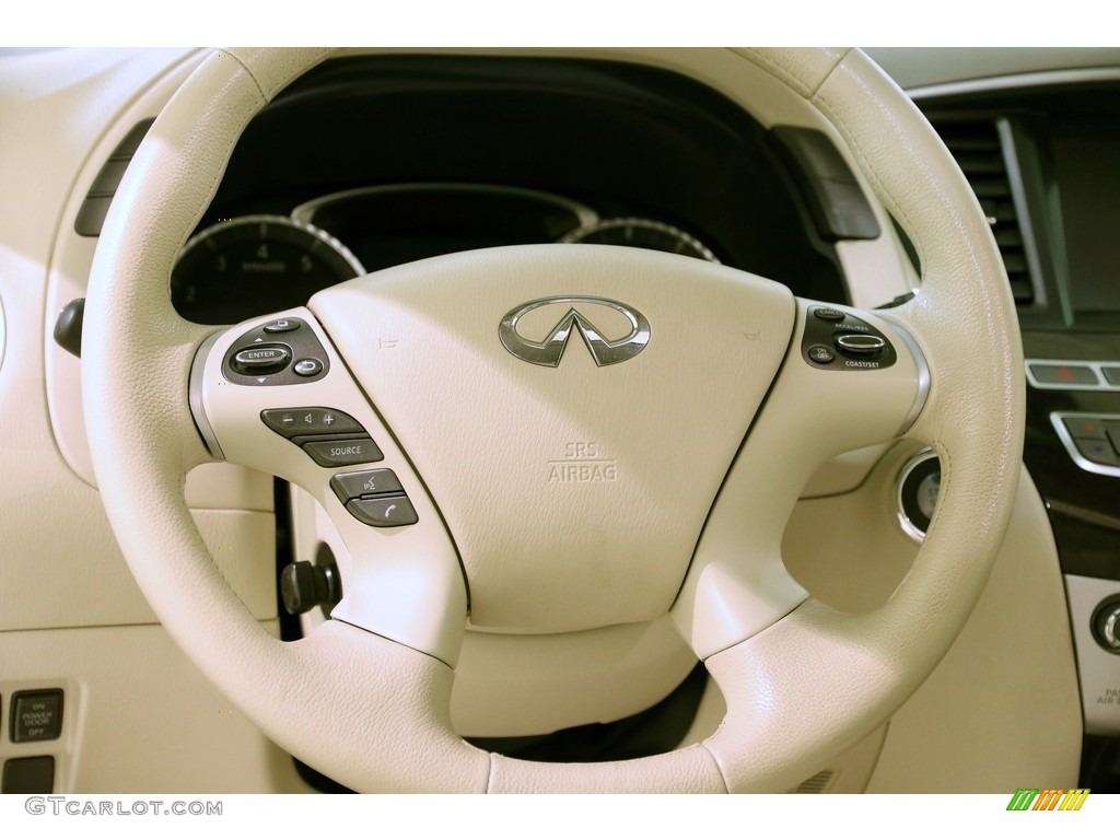 2013 JX 35 AWD - Moonlight White / Wheat photo #7