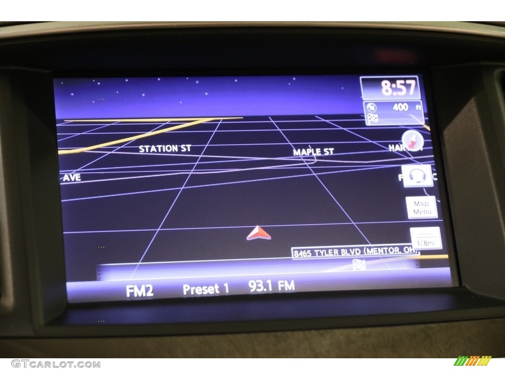 2013 JX 35 AWD - Moonlight White / Wheat photo #10