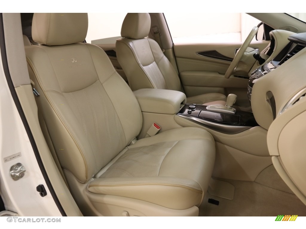 2013 JX 35 AWD - Moonlight White / Wheat photo #18