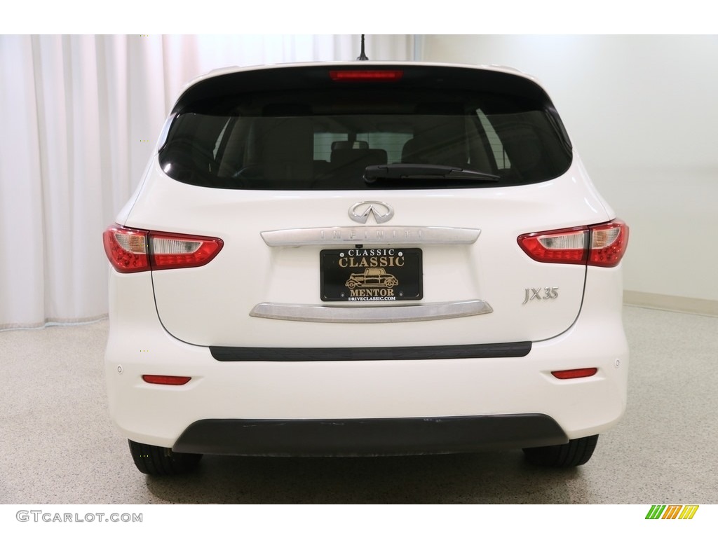 2013 JX 35 AWD - Moonlight White / Wheat photo #22