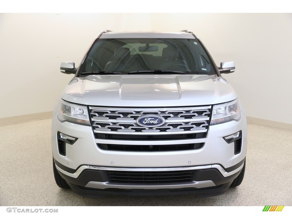 2019 Explorer Limited 4WD - Ingot Silver / Medium Black photo #2