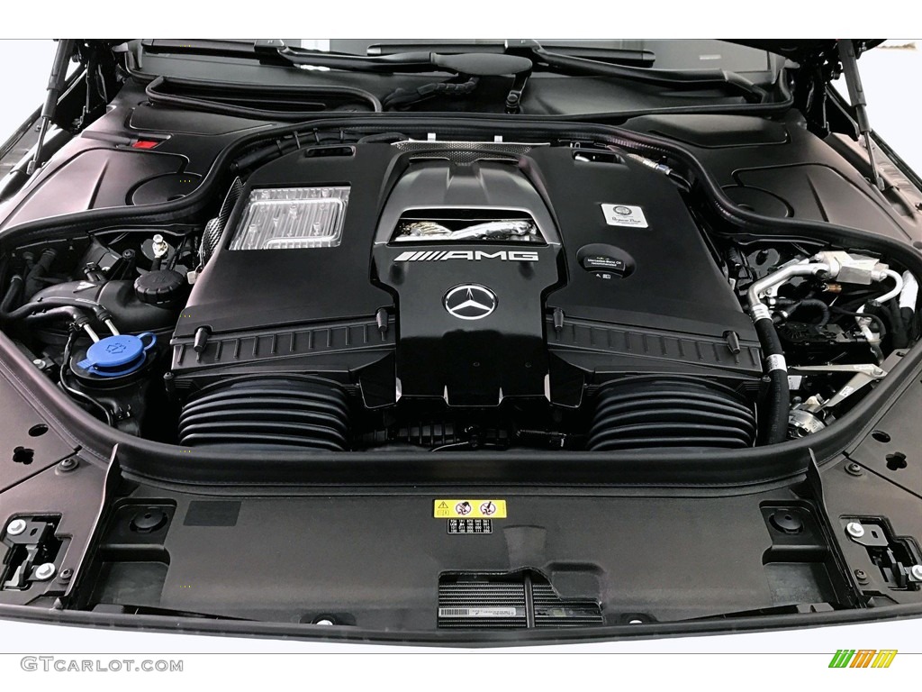 2020 Mercedes-Benz S 63 AMG 4Matic Sedan 4.0 Liter DI biturbo DOHC 32-Valve VVT V8 Engine Photo #135828064