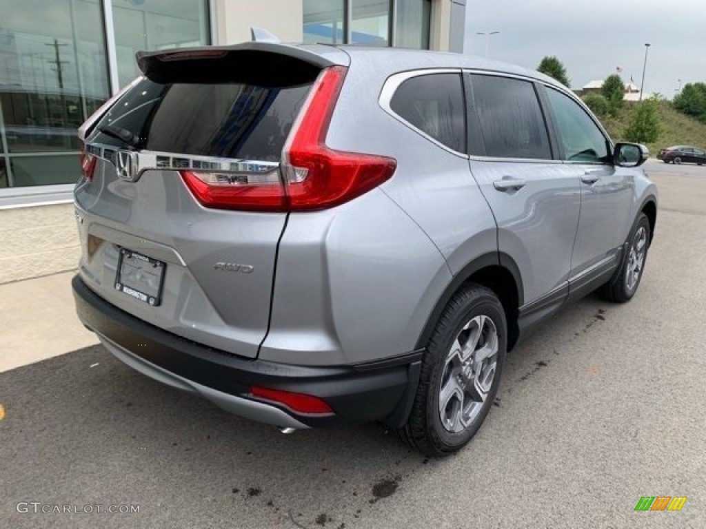 2019 CR-V EX-L AWD - Lunar Silver Metallic / Black photo #7