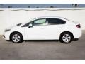 Taffeta White - Civic LX Sedan Photo No. 10