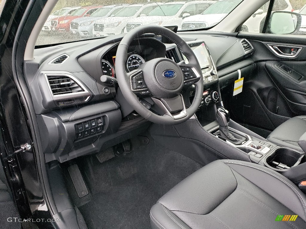 Black Interior 2020 Subaru Forester 2.5i Touring Photo #135831116