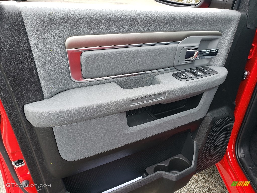 2019 1500 Classic Warlock Quad Cab 4x4 - Flame Red / Black/Diesel Gray photo #8
