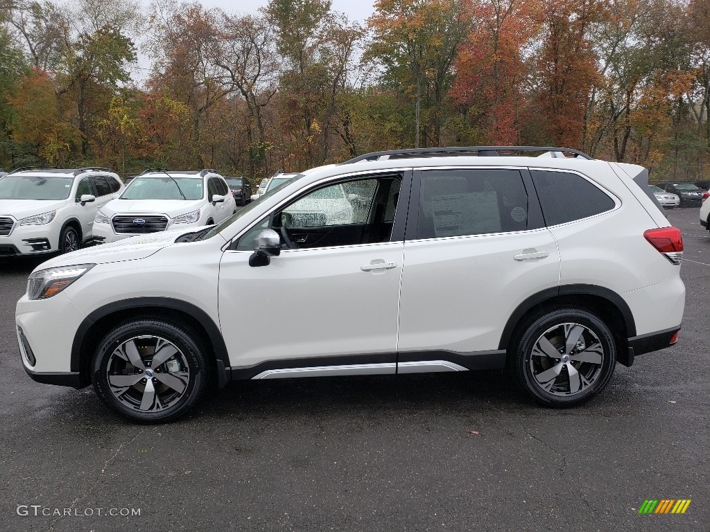 Crystal White Pearl 2020 Subaru Forester 2.5i Touring Exterior Photo #135831281