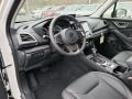 Black 2020 Subaru Forester 2.5i Touring Interior Color