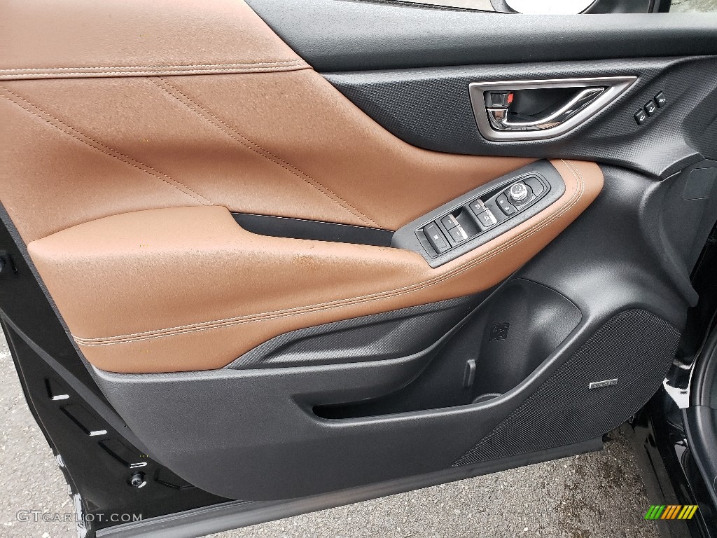 2020 Subaru Forester 2.5i Touring Saddle Brown Door Panel Photo #135832133