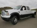 Oxford White - F350 Super Duty XLT Crew Cab 4x4 Dually Photo No. 7
