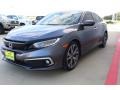 Modern Steel Metallic - Civic Touring Sedan Photo No. 4