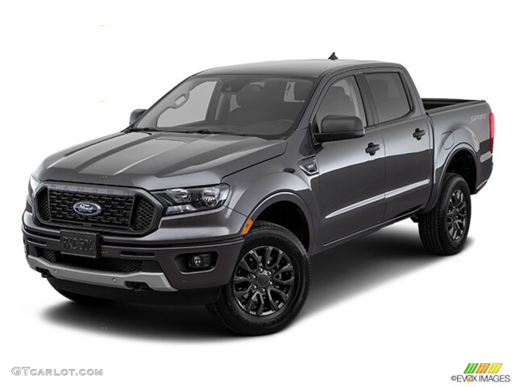 2019 Ranger XLT SuperCrew 4x4 - Shadow Black / Ebony photo #31