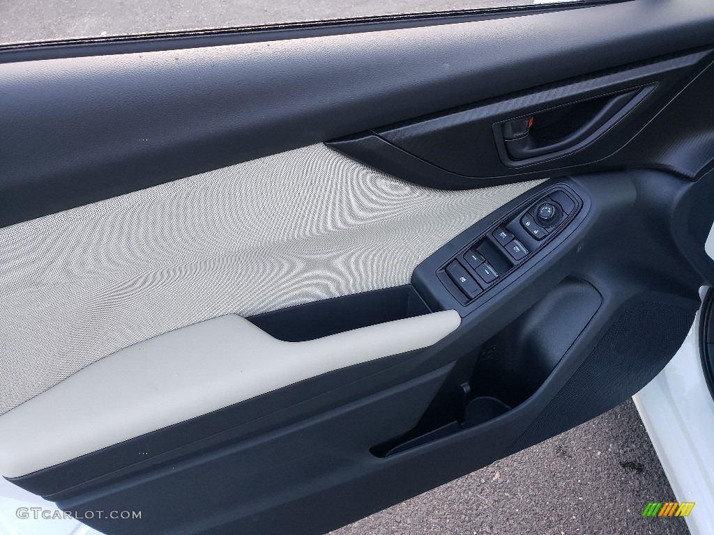 2020 Subaru Impreza Premium Sedan Ivory Door Panel Photo #135834161