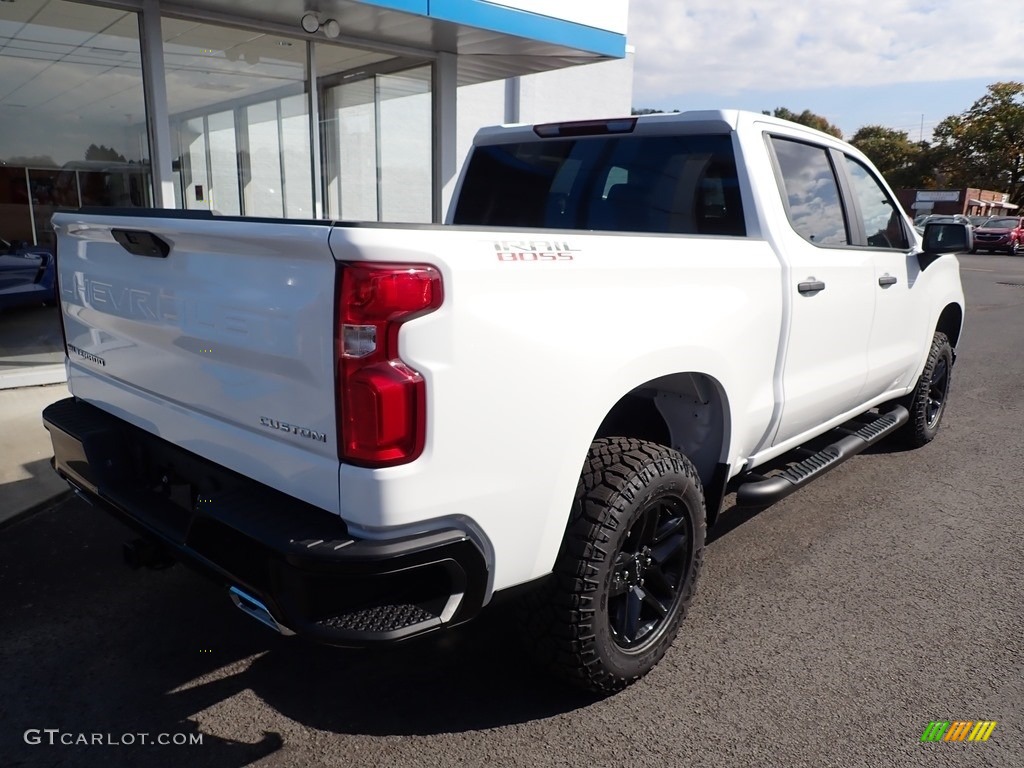 2020 Silverado 1500 Custom Trail Boss Crew Cab 4x4 - Summit White / Jet Black photo #7