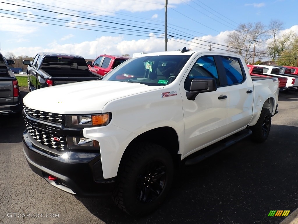 2020 Silverado 1500 Custom Trail Boss Crew Cab 4x4 - Summit White / Jet Black photo #10