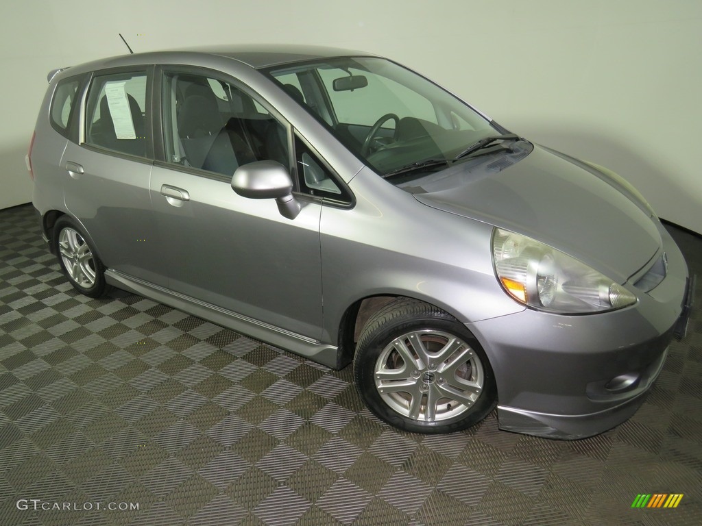 2007 Fit Sport - Storm Silver Metallic / Black photo #2
