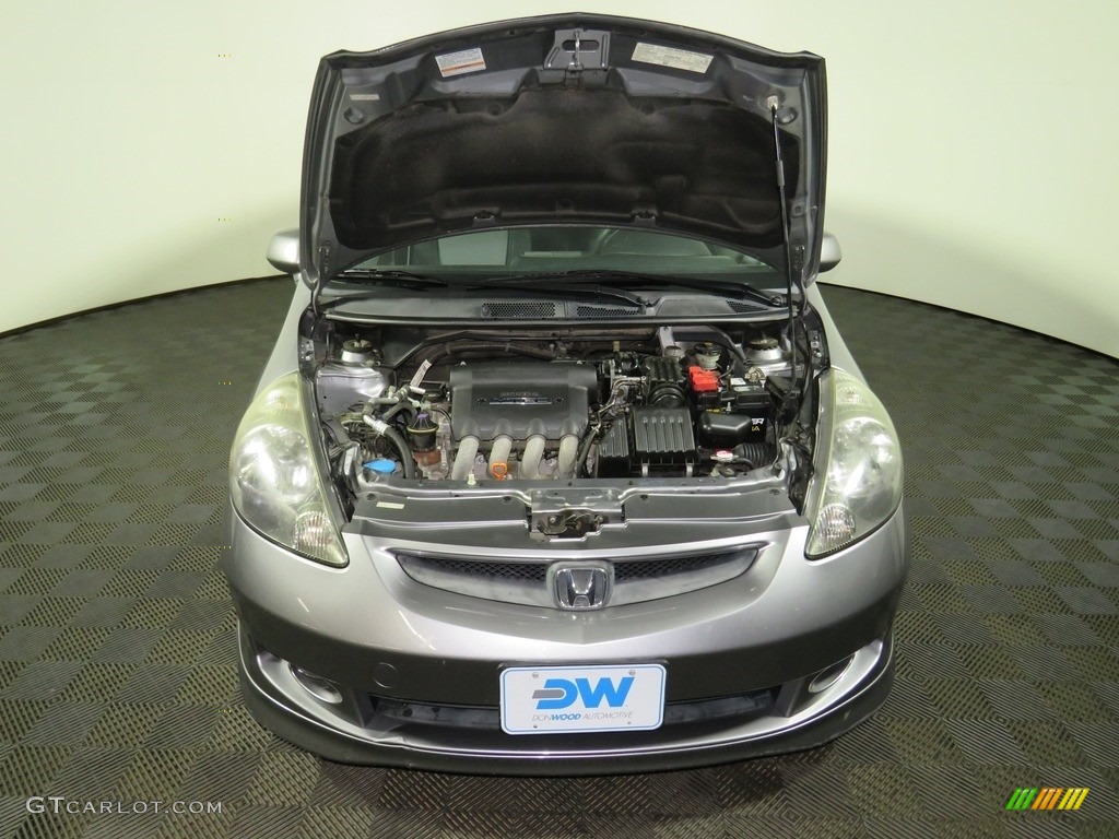 2007 Fit Sport - Storm Silver Metallic / Black photo #5