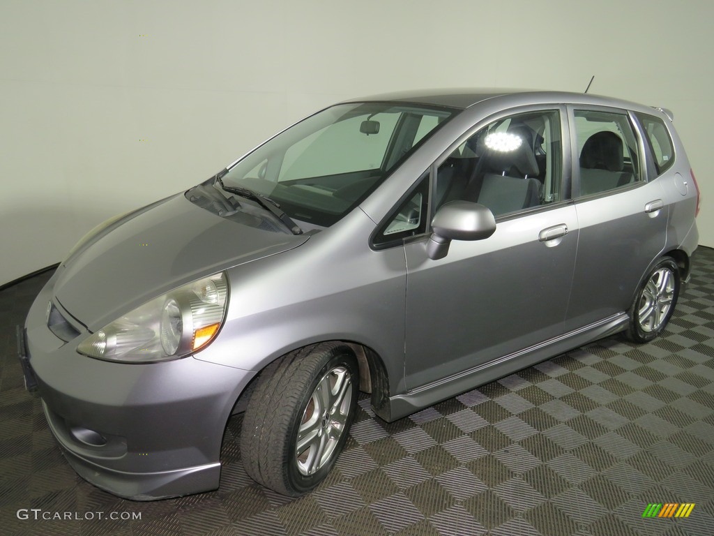 2007 Fit Sport - Storm Silver Metallic / Black photo #7