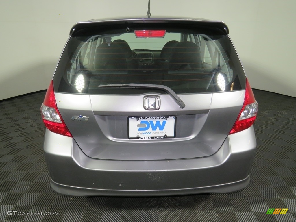 2007 Fit Sport - Storm Silver Metallic / Black photo #11