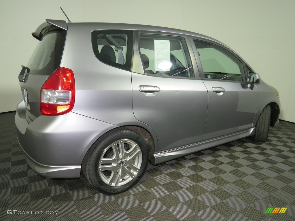2007 Fit Sport - Storm Silver Metallic / Black photo #15