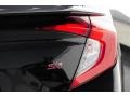 2020 Crystal Black Pearl Honda Civic Si Sedan  photo #7