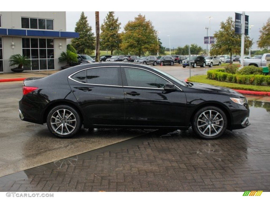 2020 TLX V6 Sedan - Majestic Black Pearl / Ebony photo #8