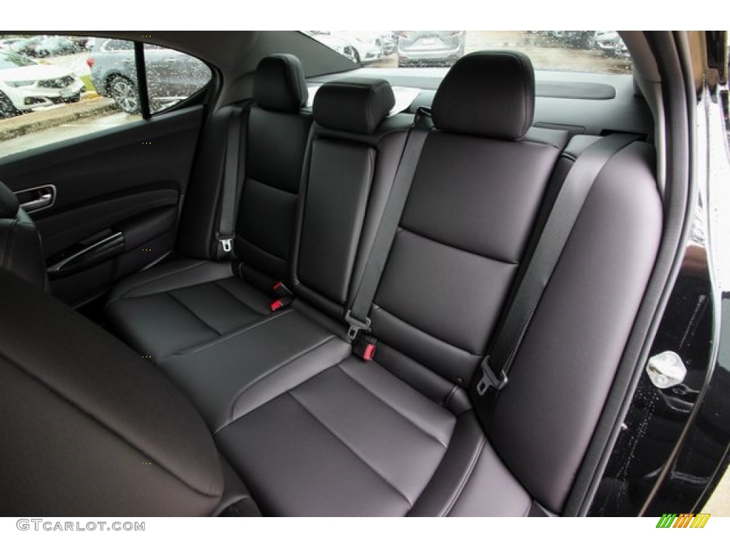 Ebony Interior 2020 Acura TLX V6 Sedan Photo #135838895