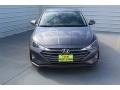 2020 Machine Gray Hyundai Elantra SE  photo #3