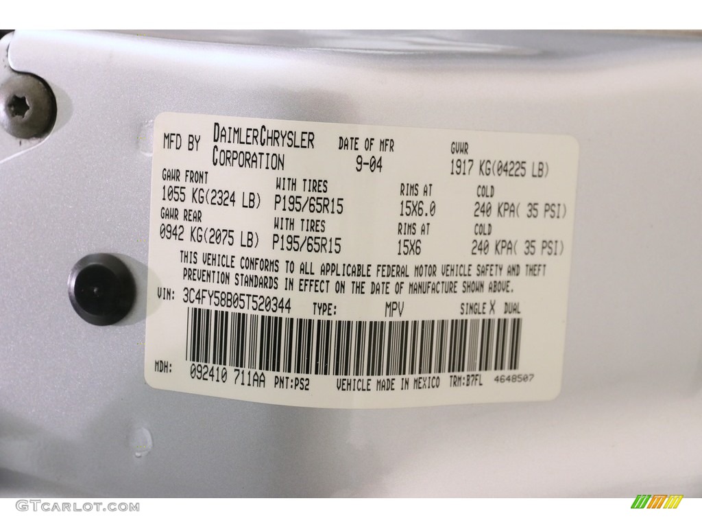 2005 PT Cruiser Touring - Bright Silver Metallic / Taupe/Pearl Beige photo #17