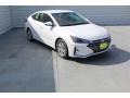 2020 Quartz White Pearl Hyundai Elantra SE  photo #2