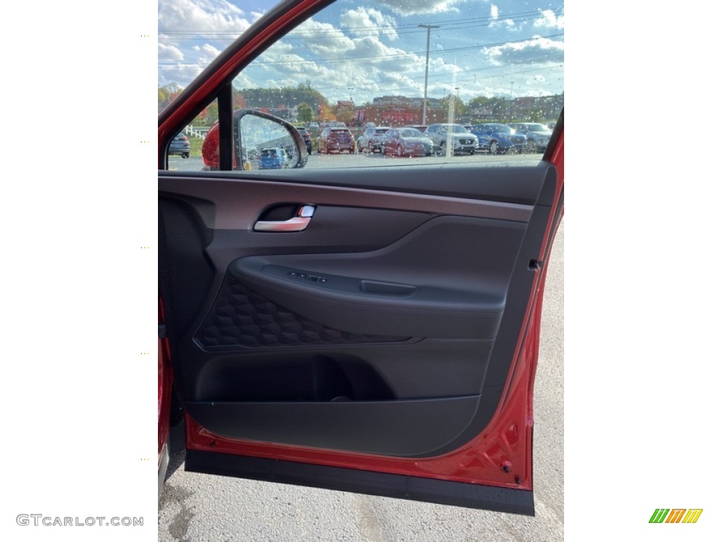 2020 Santa Fe SE AWD - Calypso Red / Black photo #27