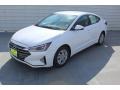 2020 Quartz White Pearl Hyundai Elantra SE  photo #4