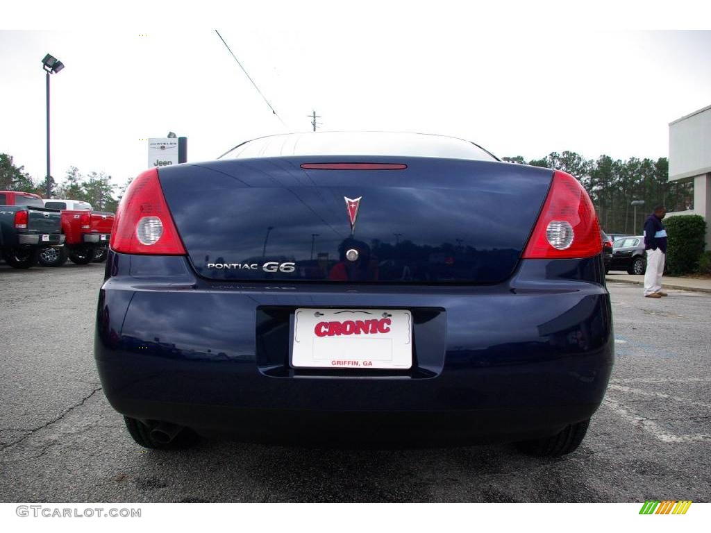 2009 G6 Sedan - Midnight Blue Metallic / Light Taupe photo #7