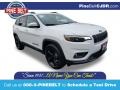 2020 Bright White Jeep Cherokee Altitude 4x4  photo #1