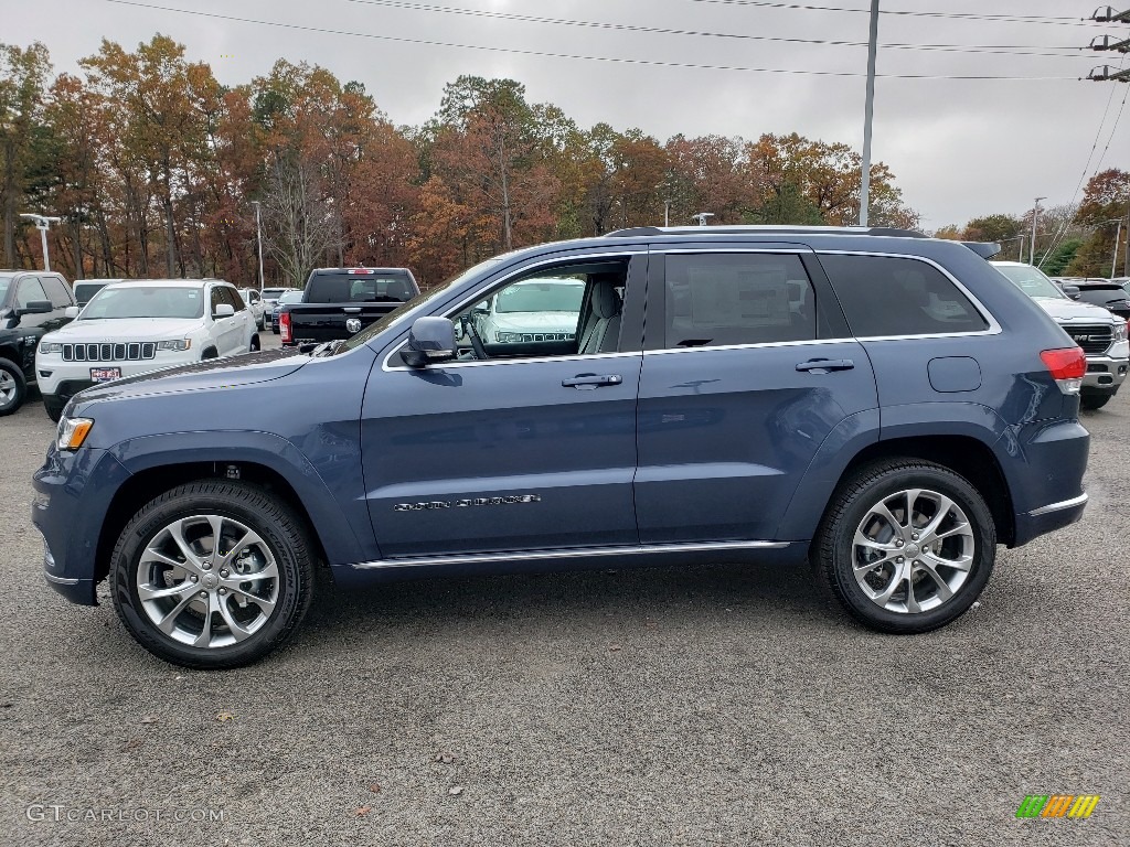 Slate Blue Pearl 2020 Jeep Grand Cherokee Summit 4x4 Exterior Photo #135843971
