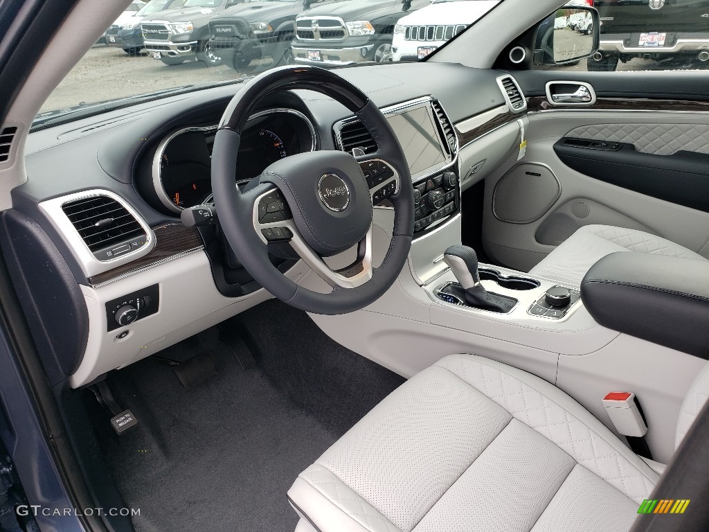 Ski Gray/Indigo Interior 2020 Jeep Grand Cherokee Summit 4x4 Photo #135844082