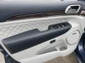 Ski Gray/Indigo 2020 Jeep Grand Cherokee Summit 4x4 Door Panel