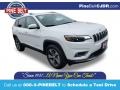 2020 Bright White Jeep Cherokee Limited 4x4  photo #1
