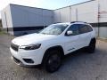 2020 Bright White Jeep Cherokee Altitude 4x4  photo #1