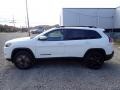 2020 Bright White Jeep Cherokee Altitude 4x4  photo #2