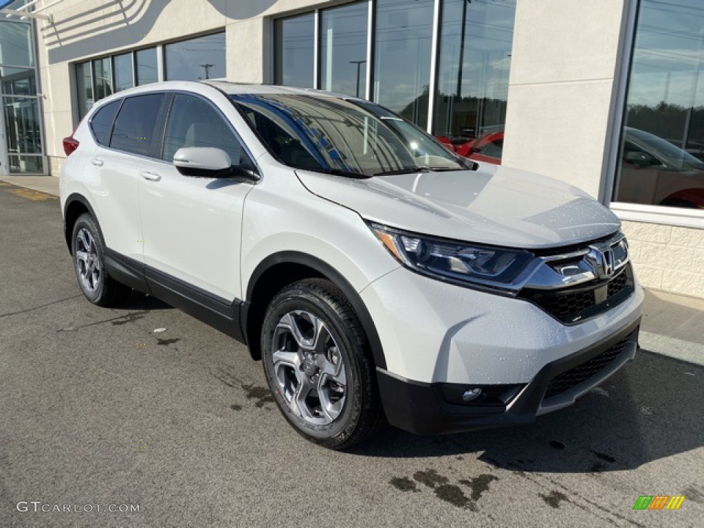 2019 CR-V EX-L AWD - Platinum White Pearl / Ivory photo #2