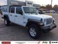 2020 Bright White Jeep Gladiator Sport 4x4  photo #1