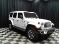 Bright White - Wrangler Unlimited Sahara 4x4 Photo No. 4
