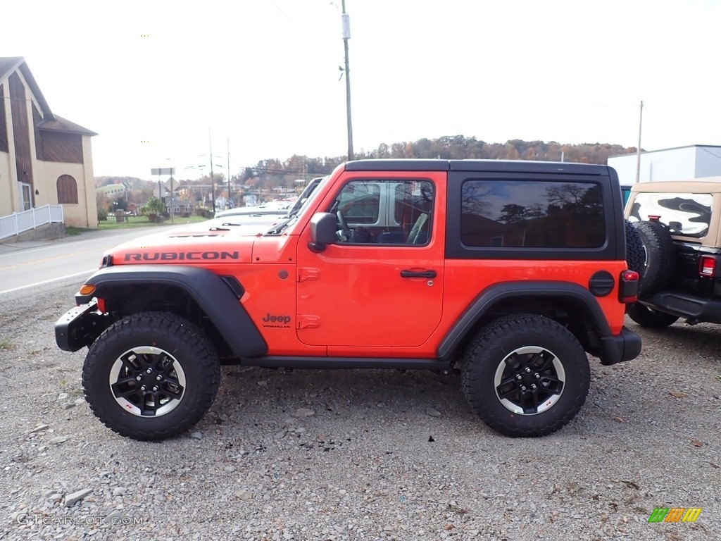 Punkn Metallic 2020 Jeep Wrangler Rubicon 4x4 Exterior Photo #135847109