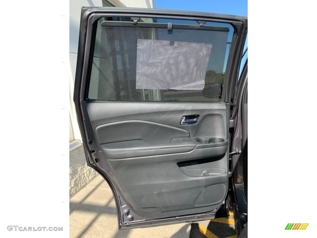 2020 Honda Pilot Touring AWD Black Door Panel Photo #135848429