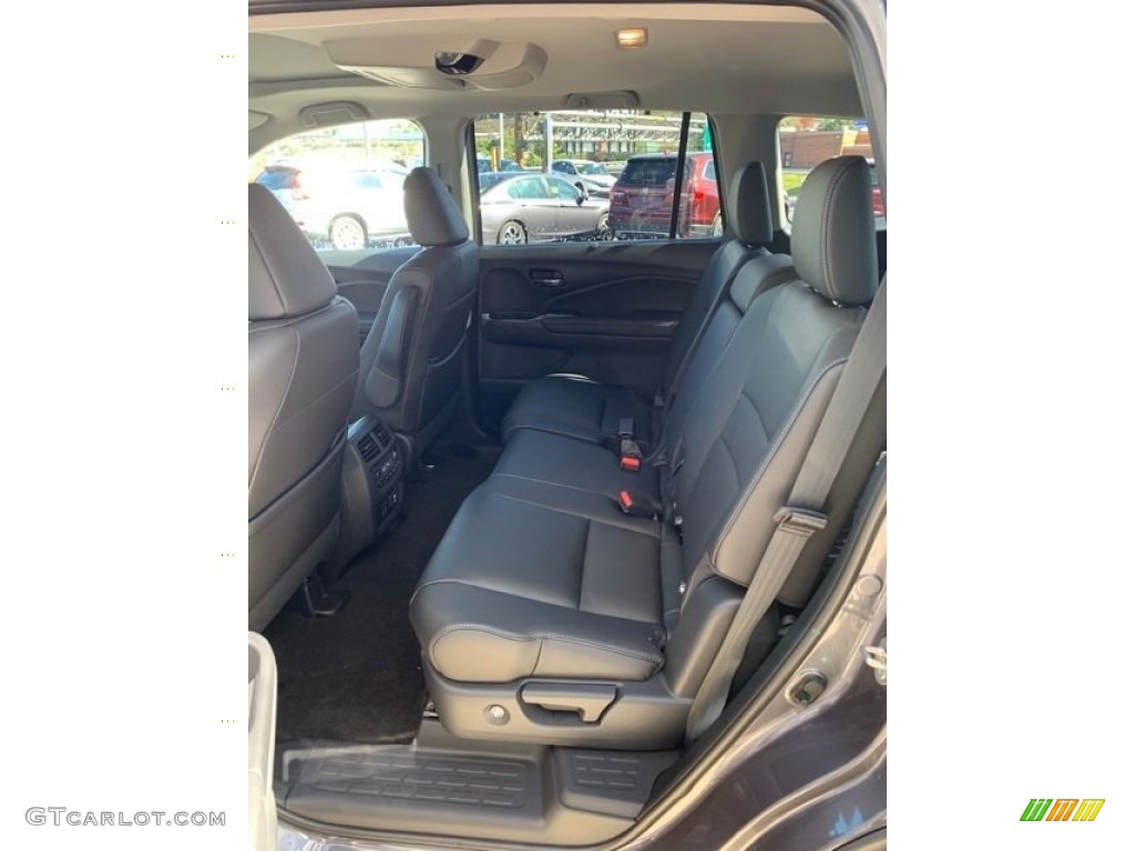 Black Interior 2020 Honda Pilot Touring AWD Photo #135848474