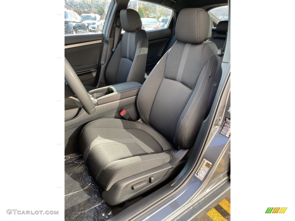 2020 Honda Civic EX Hatchback Front Seat Photo #135851123