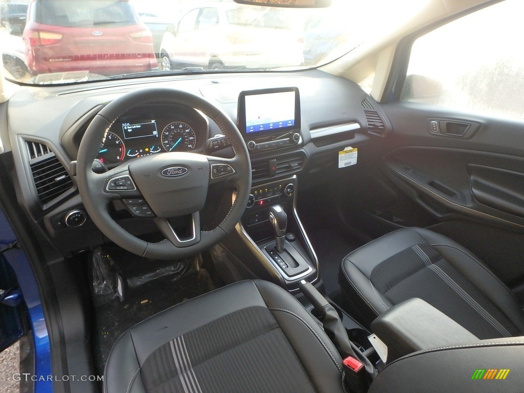 Ebony Black Interior 2020 Ford EcoSport SES 4WD Photo #135852428